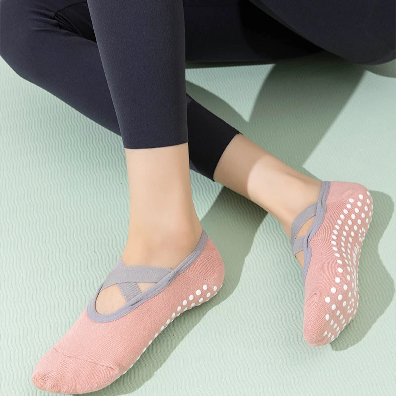 Anti-Slip Pilates Socks